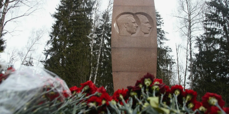 Мемориальный комплекс на месте гибели Юрия Алексеевича Гагарина
